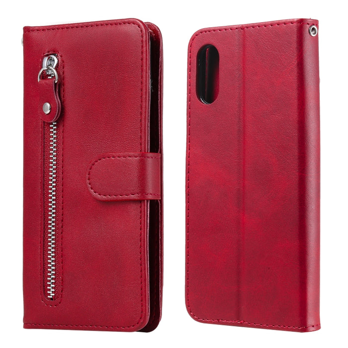 Estuche de cuero con tapa horizontal y cremallera con textura de becerro a la moda con soporte y ranuras para tarjetas y billetera, For Motorola Moto G100 / Edge S, For OPPO A94 4G / F19 Pro / Reno5 F, For OPPO Find X3 / X3 Pro                         ...