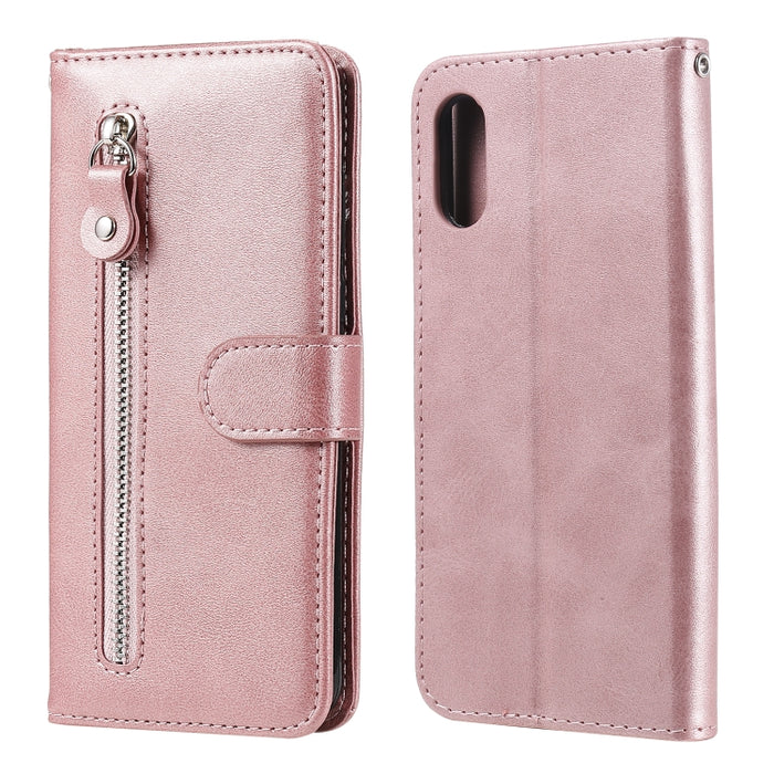 Estuche de cuero con tapa horizontal y cremallera con textura de becerro a la moda con soporte y ranuras para tarjetas y billetera, For Motorola Moto G100 / Edge S, For OPPO A94 4G / F19 Pro / Reno5 F, For OPPO Find X3 / X3 Pro                         ...