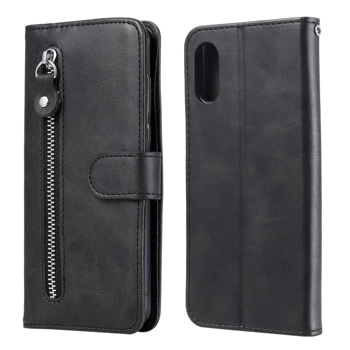 Estuche de cuero con tapa horizontal y cremallera con textura de becerro a la moda con soporte y ranuras para tarjetas y billetera, For Motorola Moto G100 / Edge S, For OPPO A94 4G / F19 Pro / Reno5 F, For OPPO Find X3 / X3 Pro                         ...
