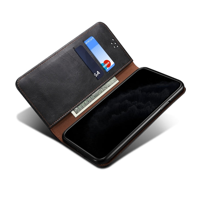 Estuche de cuero con tapa horizontal con textura de caballo loco de cera simple con ranuras para tarjetas y billetera, For Xiaomi Redmi K40 / K40 Pro, For Xiaomi Redmi Note9 4G (CN Version), For Xiaomi Redmi Note 9 5G (CN Version)                      ...
