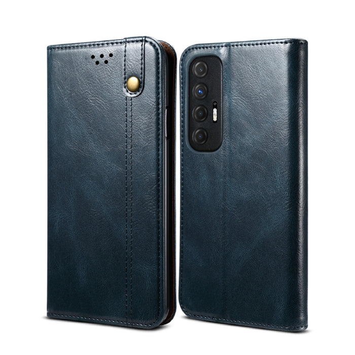 Estuche de cuero con tapa horizontal con textura de caballo loco de cera simple con ranuras para tarjetas y billetera, For Xiaomi Redmi K40 / K40 Pro, For Xiaomi Redmi Note9 4G (CN Version), For Xiaomi Redmi Note 9 5G (CN Version)                      ...