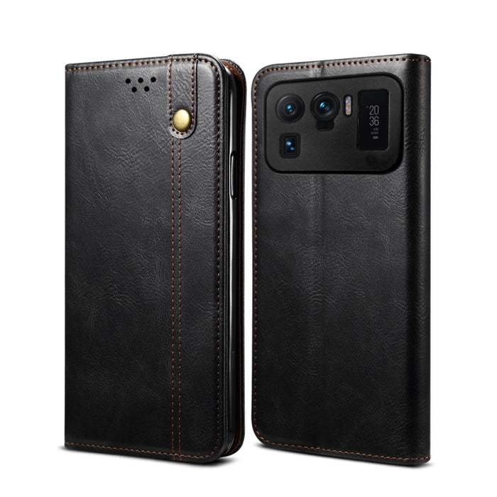Estuche de cuero con tapa horizontal con textura de caballo loco de cera simple con ranuras para tarjetas y billetera, For Xiaomi Redmi K40 / K40 Pro, For Xiaomi Redmi Note9 4G (CN Version), For Xiaomi Redmi Note 9 5G (CN Version)                      ...