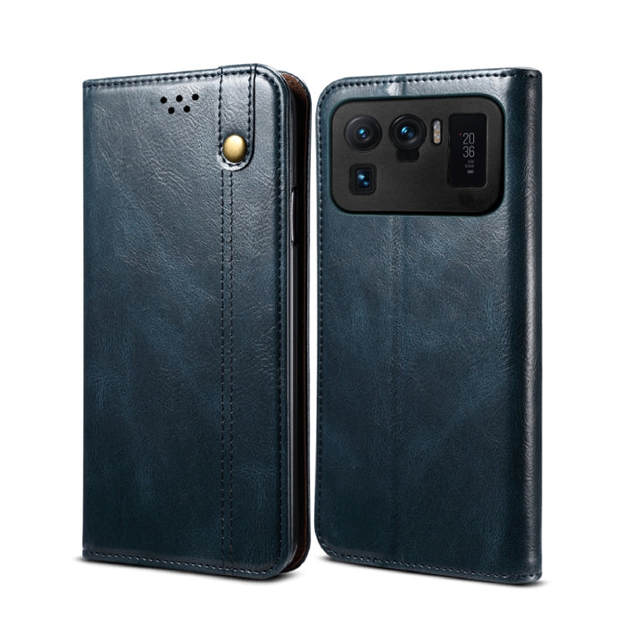 Estuche de cuero con tapa horizontal con textura de caballo loco de cera simple con ranuras para tarjetas y billetera, For Xiaomi Redmi K40 / K40 Pro, For Xiaomi Redmi Note9 4G (CN Version), For Xiaomi Redmi Note 9 5G (CN Version)                      ...