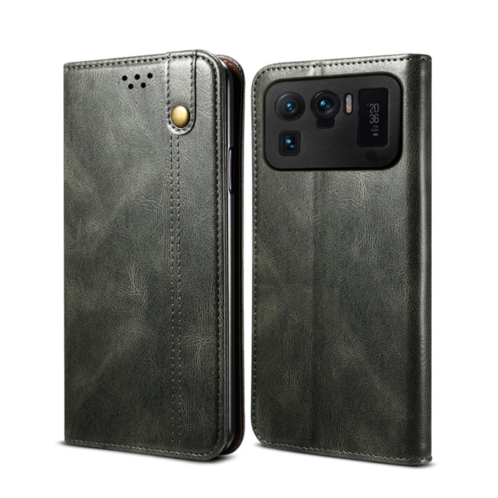 Estuche de cuero con tapa horizontal con textura de caballo loco de cera simple con ranuras para tarjetas y billetera, For Xiaomi Redmi K40 / K40 Pro, For Xiaomi Redmi Note9 4G (CN Version), For Xiaomi Redmi Note 9 5G (CN Version)                      ...