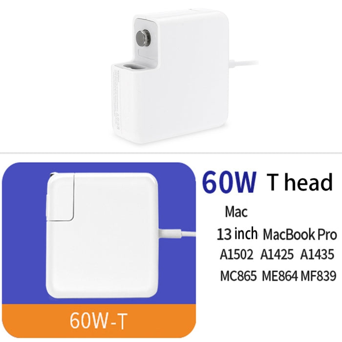 A1435 60W 16.5V 3.65A Adaptador de corriente MagSafe 2 de 5 pines para MacBook, Longitud del cable: 1.6m,