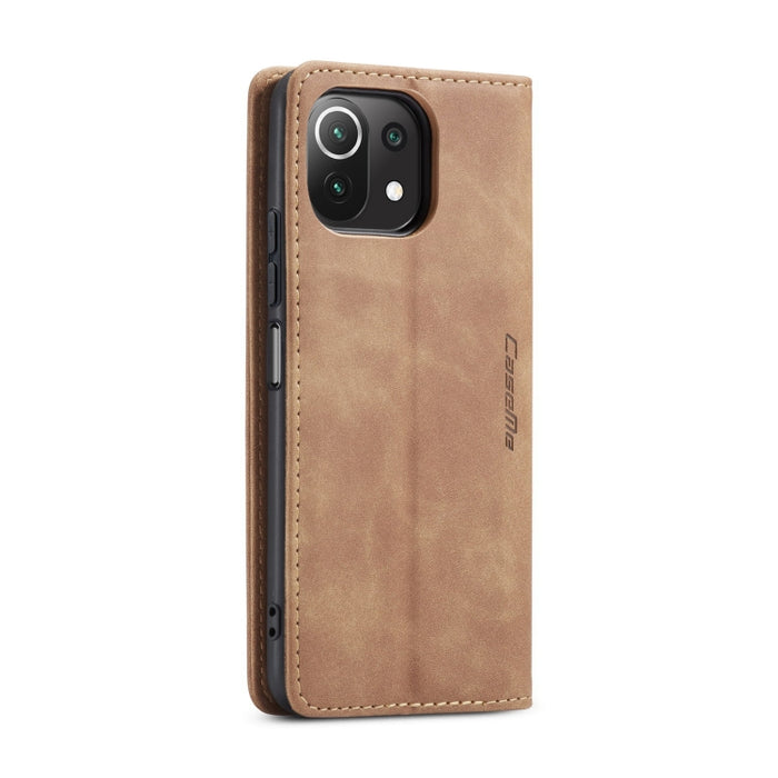 CaseMe 013 Estuche multifuncional de cuero con tapa horizontal, con ranura para tarjeta, soporte y billetera, For Xiaomi Mi 11 Lite, For Samsung Galaxy S21 FE