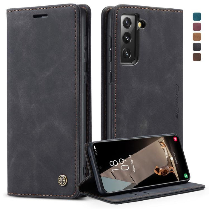 CaseMe 013 Estuche multifuncional de cuero con tapa horizontal, con ranura para tarjeta, soporte y billetera, For Xiaomi Mi 11 Lite, For Samsung Galaxy S21 FE