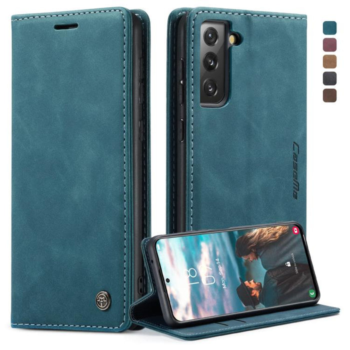 CaseMe 013 Estuche multifuncional de cuero con tapa horizontal, con ranura para tarjeta, soporte y billetera, For Xiaomi Mi 11 Lite, For Samsung Galaxy S21 FE