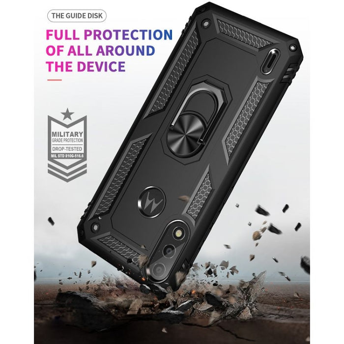 Funda protectora de TPU + PC a prueba de golpes con soporte giratorio de 360 grados, For Motorola Moto E7 Power (2021), For Xiaomi Redmi Note 10 Pro / Note 10 Pro Max, For Samsung Galaxy S21 FE