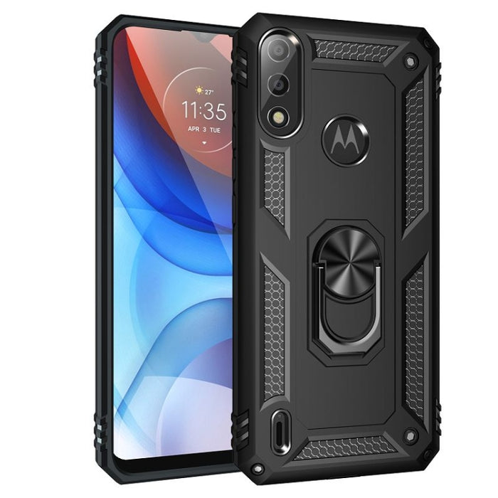 Funda protectora de TPU + PC a prueba de golpes con soporte giratorio de 360 grados, For Motorola Moto E7 Power (2021), For Xiaomi Redmi Note 10 Pro / Note 10 Pro Max, For Samsung Galaxy S21 FE