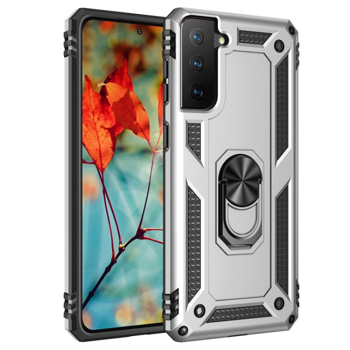Funda protectora de TPU + PC a prueba de golpes con soporte giratorio de 360 grados, For Motorola Moto E7 Power (2021), For Xiaomi Redmi Note 10 Pro / Note 10 Pro Max, For Samsung Galaxy S21 FE