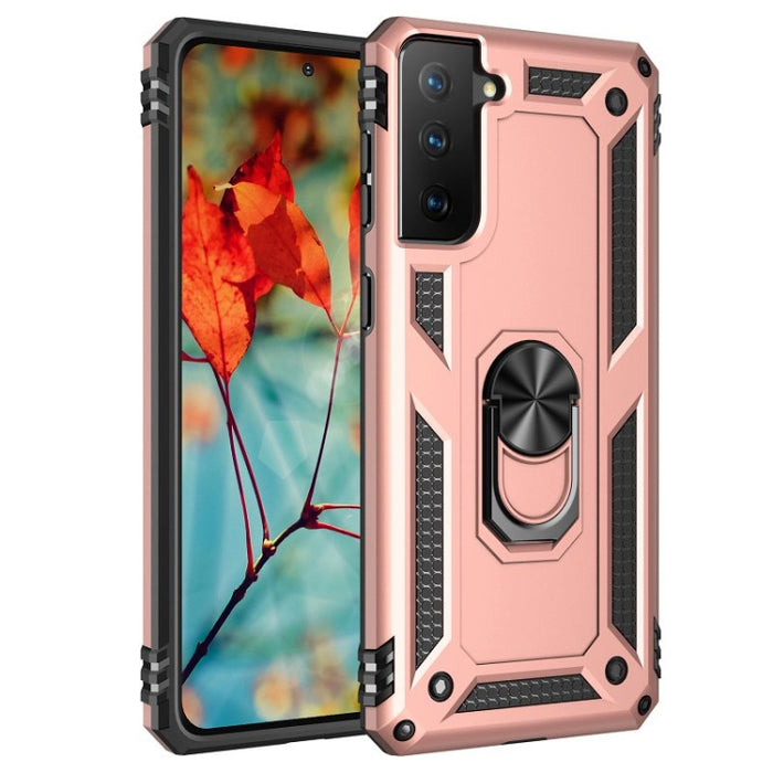 Funda protectora de TPU + PC a prueba de golpes con soporte giratorio de 360 grados, For Motorola Moto E7 Power (2021), For Xiaomi Redmi Note 10 Pro / Note 10 Pro Max, For Samsung Galaxy S21 FE