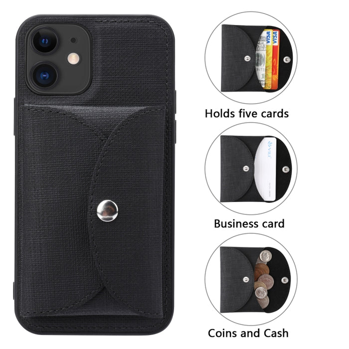 Funda protectora magnética de tela tejida de TPU + PU de la serie T de ViLi con billetera