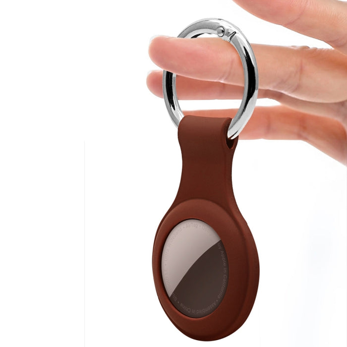 Funda de silicona con llavero para AirTag
