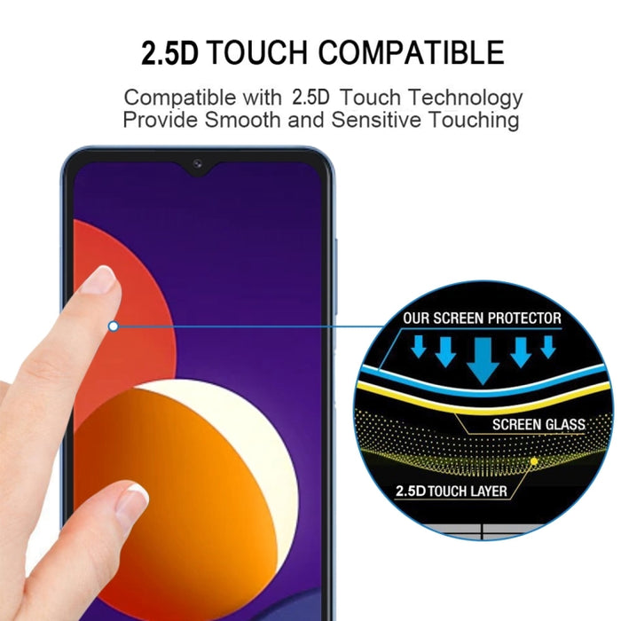 Película de vidrio templado de pantalla completa con pegamento completo de 25 piezas, For Samsung Galaxy M12 (25 PCS), For Samsung Galaxy M42 5G (25 PCS), For Xiaomi Mi 11X (25 PCS), For Xiaomi Mi 11X Pro (25 PCS), For Xiaomi Poco M2 Reloaded (25 PCS) ...