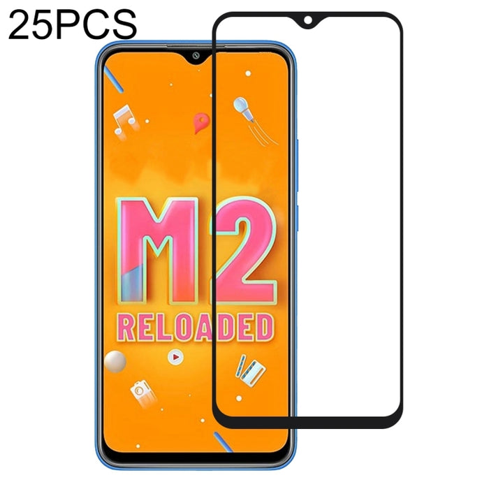 Película de vidrio templado de pantalla completa con pegamento completo de 25 piezas, For Samsung Galaxy M12 (25 PCS), For Samsung Galaxy M42 5G (25 PCS), For Xiaomi Mi 11X (25 PCS), For Xiaomi Mi 11X Pro (25 PCS), For Xiaomi Poco M2 Reloaded (25 PCS) ...