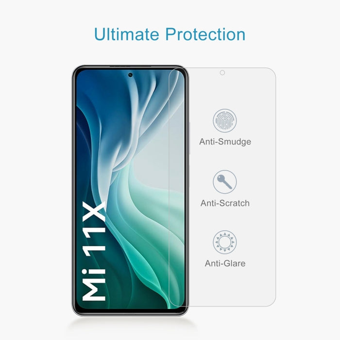 Película de vidrio templado 9H 2.5D de 0,26 mm, For Xiaomi Mi 11X / Mi 11i (1 PC), For Samsung Galaxy M12 (1 PC), For Samsung Galaxy M42 5G (1 PC), For Xiaomi Mi 11X Pro (1 PC), For Xiaomi Poco M2 Reloaded (1 PC)                                        ...