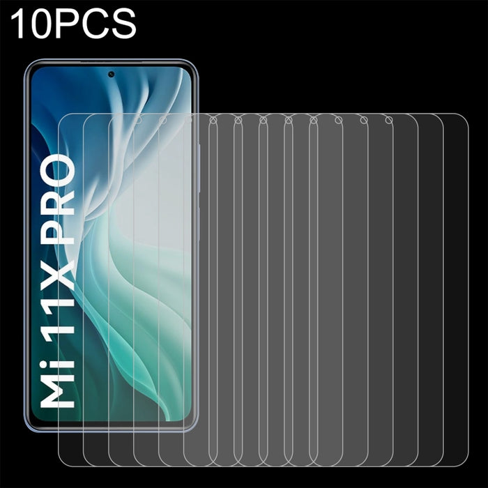 10 PCS 0.26mm 9H 2.5D Película de vidrio templado, For Samsung Galaxy M12 (10 PCS), For Xiaomi Mi 11X / Mi 11i (10 PCS), For Samsung Galaxy M42 5G (10 PCS), For Xiaomi Mi 11X Pro (10 PCS), For Xiaomi Poco M2 Reloaded (10 PCS)                           ...