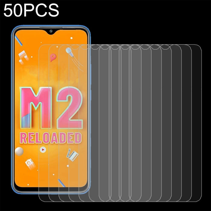 50 PCS 0.26mm 9H 2.5D Película de vidrio templado, For Samsung Galaxy M12 (50 PCS), For Xiaomi Mi 11X / Mi 11i (50 PCS), For Samsung Galaxy M42 5G (50 PCS), For Xiaomi Mi 11X Pro (50 PCS), For Xiaomi Poco M2 Reloaded (50 PCS)                           ...