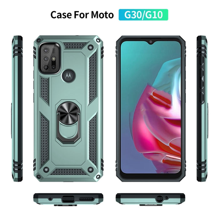 Funda protectora de TPU + PC a prueba de golpes con soporte giratorio de 360 grados, For Motorola Moto G10 / G30, For Xiaomi Mi 11 Pro, For Xiaomi Redmi Note 10 Pro, For Xiaomi Redmi Note 10 Pro Max