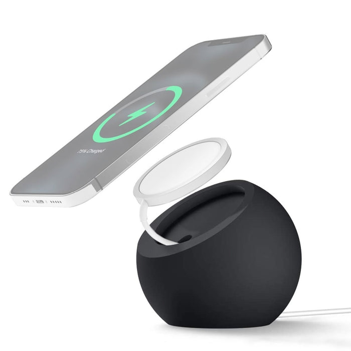 Soporte de cargador magnético Magsafe Pellet de silicona para iPhone 12 Series