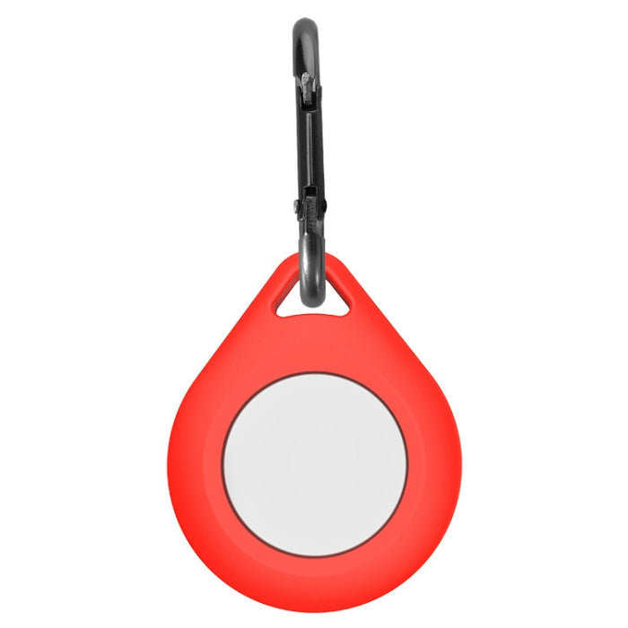 Funda protectora de silicona antiarañazos a prueba de golpes con lazo colgante para AirTag
