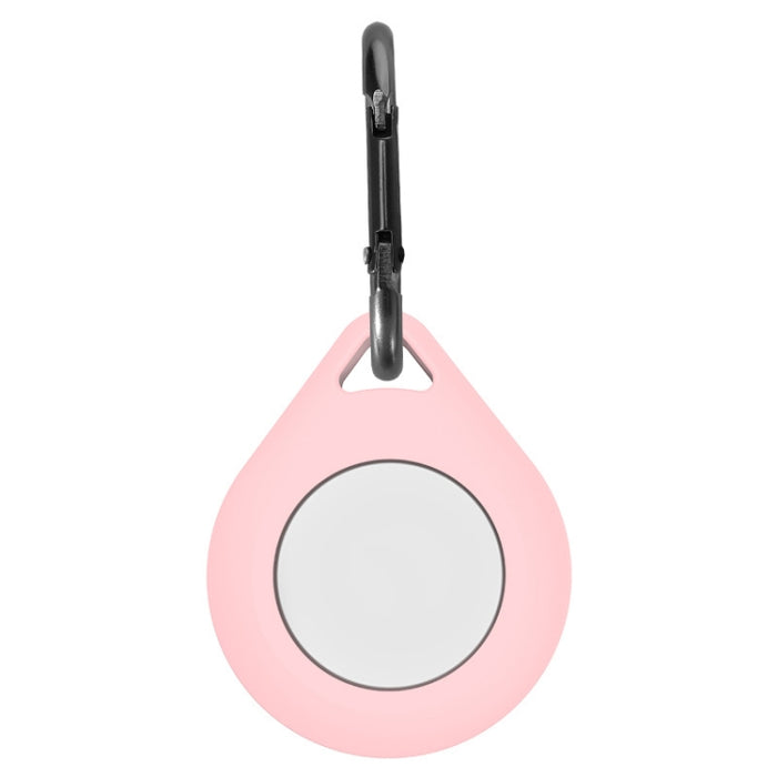 Funda protectora de silicona antiarañazos a prueba de golpes con lazo colgante para AirTag