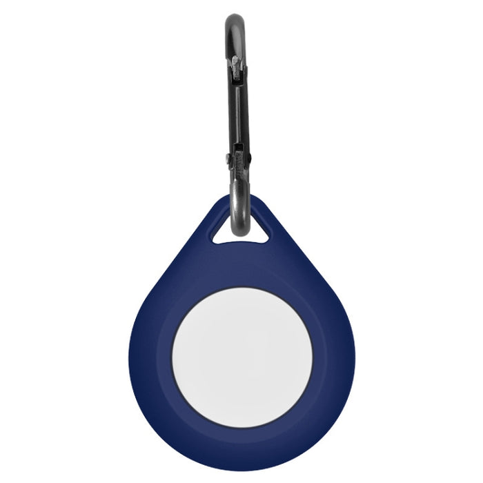 Funda protectora de silicona antiarañazos a prueba de golpes con lazo colgante para AirTag