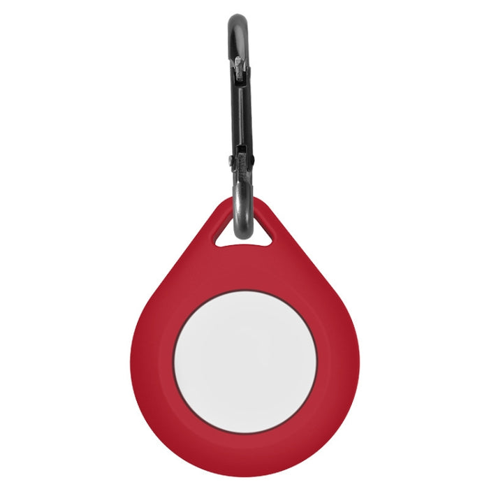 Funda protectora de silicona antiarañazos a prueba de golpes con lazo colgante para AirTag