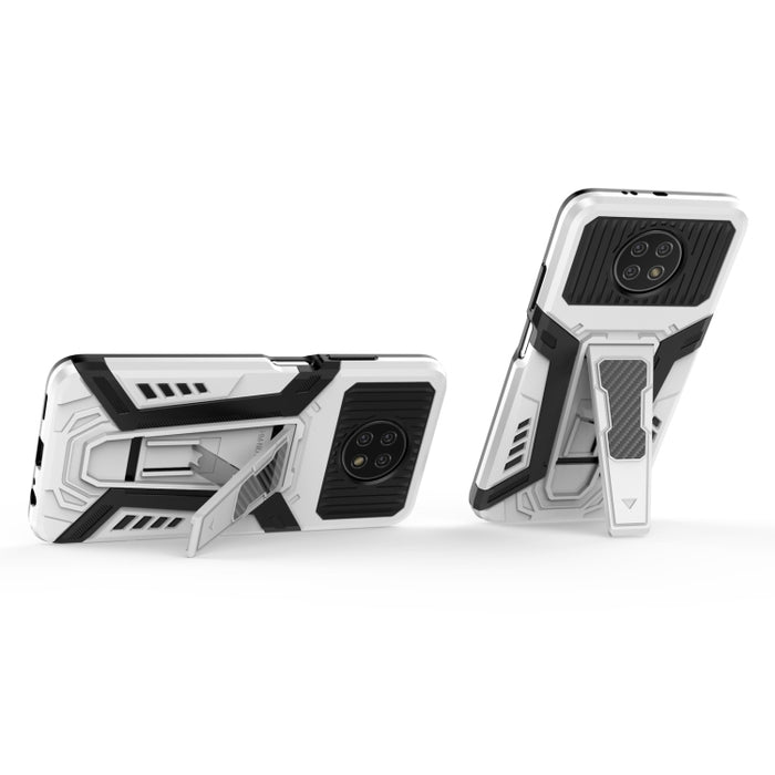 War Chariot Series Armor Todo incluido a prueba de golpes PC + TPU Funda protectora con soporte invisible, For Xiaomi Redmi Note 9 5G, For Xiaomi Redmi Note 9S, For Samsung Galaxy S21+ 5G