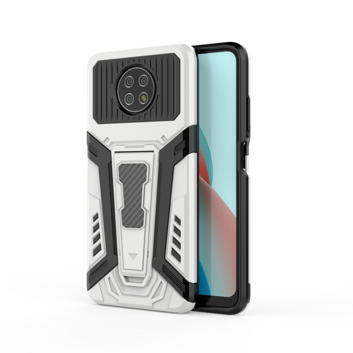 War Chariot Series Armor Todo incluido a prueba de golpes PC + TPU Funda protectora con soporte invisible, For Xiaomi Redmi Note 9 5G, For Xiaomi Redmi Note 9S, For Samsung Galaxy S21+ 5G