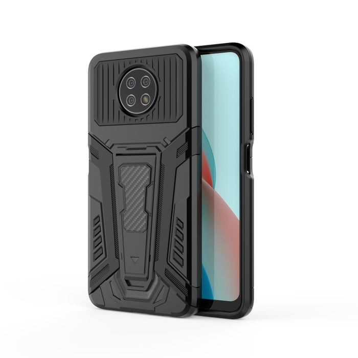 War Chariot Series Armor Todo incluido a prueba de golpes PC + TPU Funda protectora con soporte invisible, For Xiaomi Redmi Note 9 5G, For Xiaomi Redmi Note 9S, For Samsung Galaxy S21+ 5G