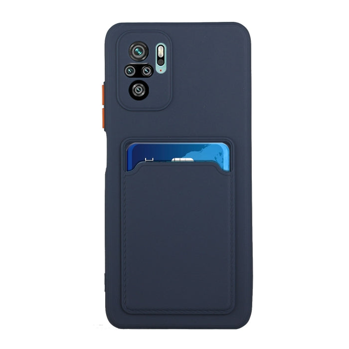 Funda protectora de TPU a prueba de golpes con diseño de ranura para tarjeta, For Xiaomi Redmi Note 10, For Xiaomi Redmi Note 10 5G, For Xiaomi Redmi Note 10 Pro