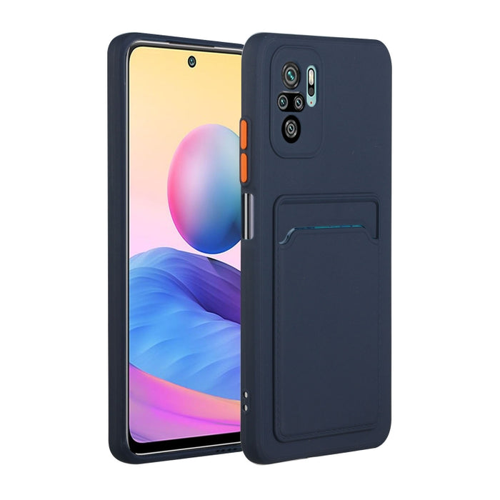 Funda protectora de TPU a prueba de golpes con diseño de ranura para tarjeta, For Xiaomi Redmi Note 10, For Xiaomi Redmi Note 10 5G, For Xiaomi Redmi Note 10 Pro