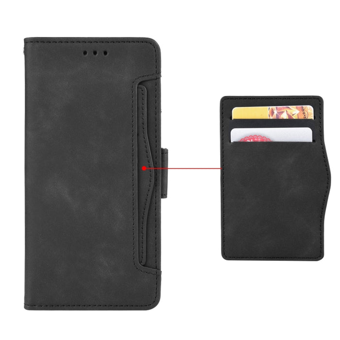 Estuche de cuero con tapa horizontal con patrón de piel de becerro con soporte y ranuras para tarjetas y marco de fotos, For OPPO A54 5G / A74 5G / A93 5G, For OPPO A55 5G / A53s 5G, For OPPO A74 4G / F19 4G, For OPPO A94 5G / Reno5Z 5G / F19 Pro+ 5G  ...