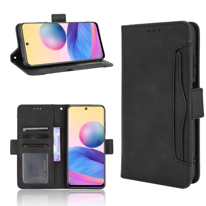 Estuche de cuero con tapa horizontal con patrón de piel de becerro con soporte y ranuras para tarjetas y marco de fotos, For OPPO A54 5G / A74 5G / A93 5G, For OPPO A55 5G / A53s 5G, For OPPO A74 4G / F19 4G, For OPPO A94 5G / Reno5Z 5G / F19 Pro+ 5G  ...