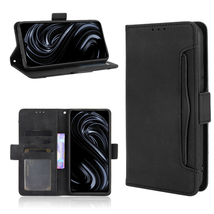 Estuche de cuero con tapa horizontal con patrón de piel de becerro con soporte y ranuras para tarjetas y marco de fotos, For OPPO A54 5G / A74 5G / A93 5G, For OPPO A55 5G / A53s 5G, For OPPO A74 4G / F19 4G, For OPPO A94 5G / Reno5Z 5G / F19 Pro+ 5G  ...
