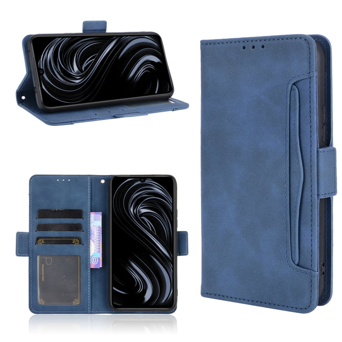 Estuche de cuero con tapa horizontal con patrón de piel de becerro con soporte y ranuras para tarjetas y marco de fotos, For OPPO A54 5G / A74 5G / A93 5G, For OPPO A55 5G / A53s 5G, For OPPO A74 4G / F19 4G, For OPPO A94 5G / Reno5Z 5G / F19 Pro+ 5G  ...