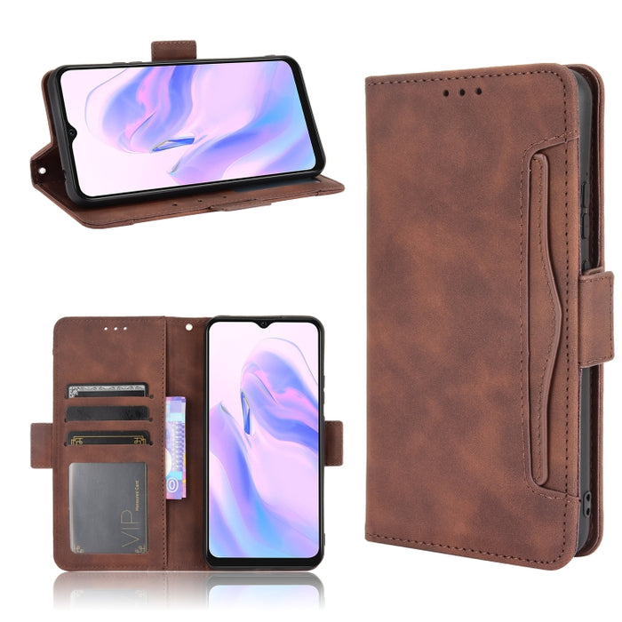 Estuche de cuero con tapa horizontal con patrón de piel de becerro con soporte y ranuras para tarjetas y marco de fotos, For OPPO A54 5G / A74 5G / A93 5G, For OPPO A55 5G / A53s 5G, For OPPO A74 4G / F19 4G, For OPPO A94 5G / Reno5Z 5G / F19 Pro+ 5G  ...