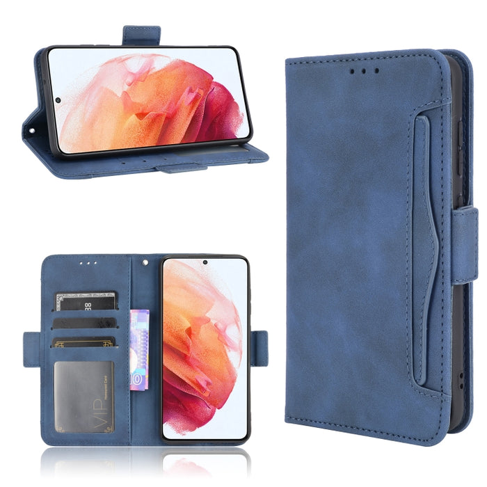 Estuche de cuero con tapa horizontal con patrón de piel de becerro con soporte y ranuras para tarjetas y marco de fotos, For OPPO A54 5G / A74 5G / A93 5G, For OPPO A55 5G / A53s 5G, For OPPO A74 4G / F19 4G, For OPPO A94 5G / Reno5Z 5G / F19 Pro+ 5G  ...