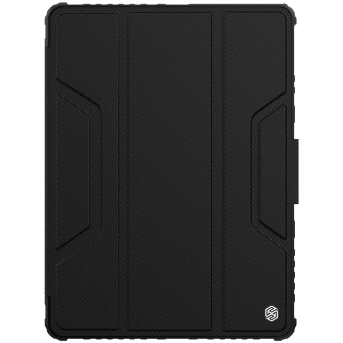 Estuche de cuero con tapa horizontal NILLKIN Bumper con ranura para bolígrafo y soporte