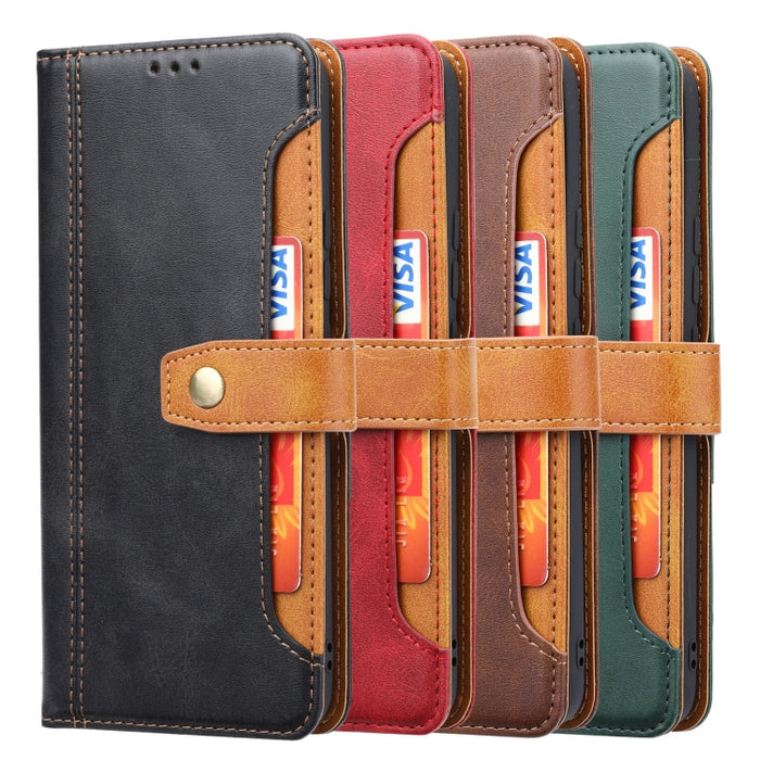 Estuche de cuero con tapa horizontal y cierre doble con textura de becerro con marco de fotos y soporte y ranuras para tarjetas y billetera, For Samsung Galaxy S21 FE, For Xiaomi Mi 11 Lite, For Xiaomi Mi 11 Pro