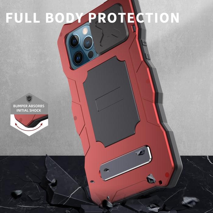Protección de cuerpo completo antipolvo de aleación de aluminio + silicona con soporte