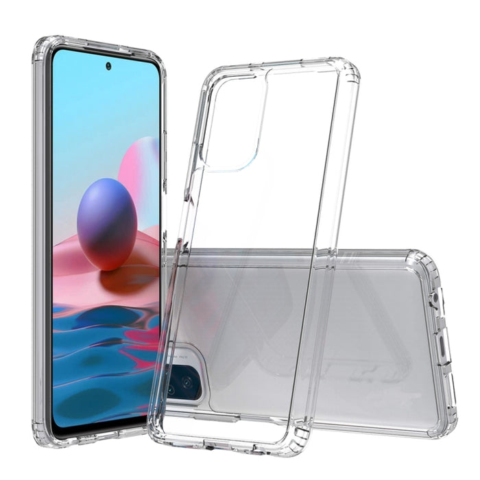TPU a prueba de golpes a prueba de arañazos + funda protectora acrílica, For Xiaomi Redmi Note 10, For Xiaomi Redmi Note 10 Pro, For Xiaomi Mi 11