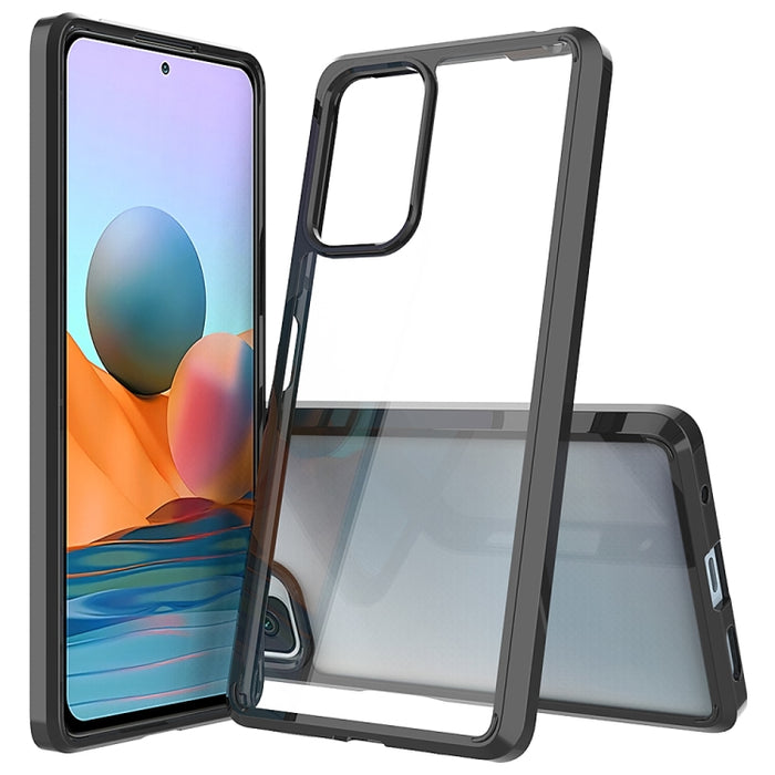 TPU a prueba de golpes a prueba de arañazos + funda protectora acrílica, For Xiaomi Redmi Note 10, For Xiaomi Redmi Note 10 Pro, For Xiaomi Mi 11