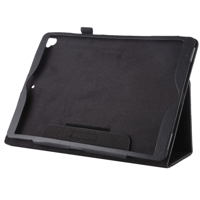 Para iPad 10.2 / 10.5 Litchi Texture Horizontal Flip Funda de cuero con soporte