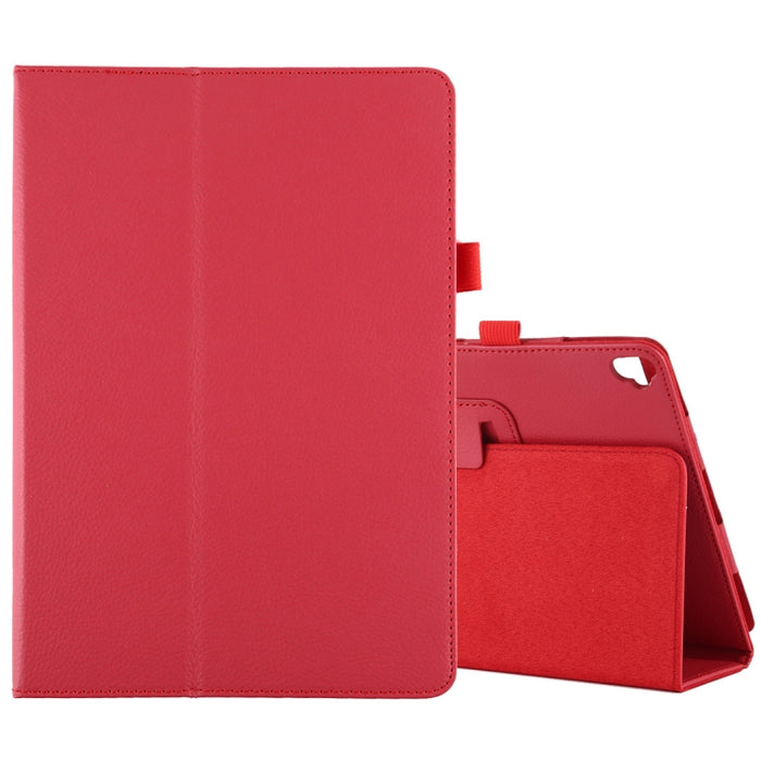 Para iPad 10.2 / 10.5 Litchi Texture Horizontal Flip Funda de cuero con soporte