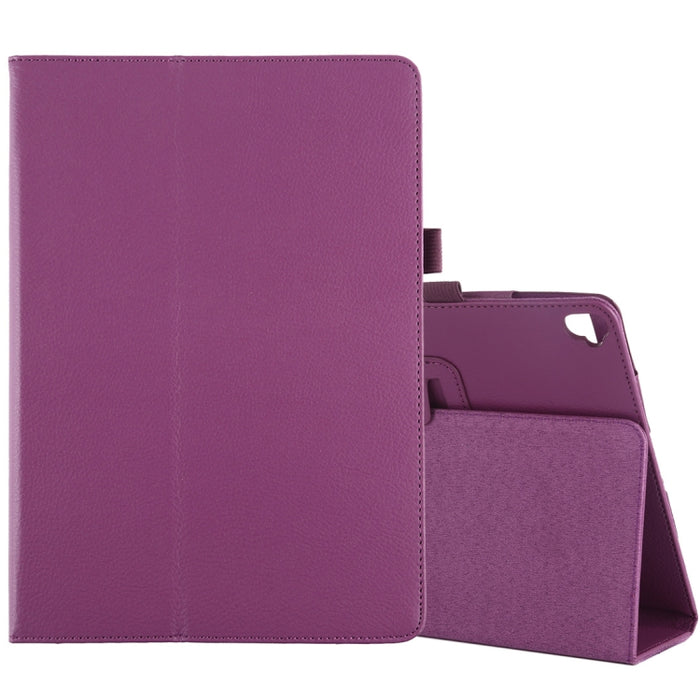 Para iPad 10.2 / 10.5 Litchi Texture Horizontal Flip Funda de cuero con soporte