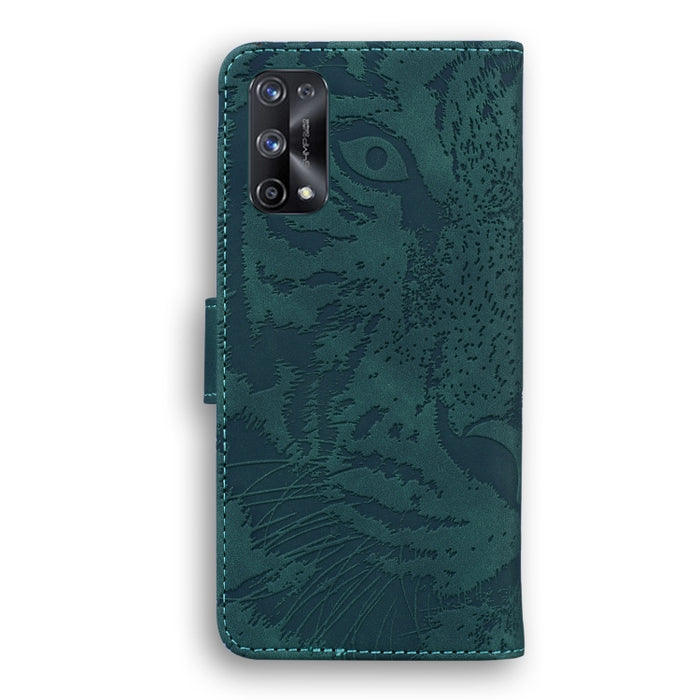 Tiger Embossing Pattern Funda de cuero con tapa horizontal con soporte y ranuras para tarjetas y billetera, For OPPO Realme X7 Pro 5G, For OPPO Reno 5 4G / Reno 5 5G, For OPPO Reno5 K / Find X3 Lite, For OPPO Reno5 Pro 5G                               ...