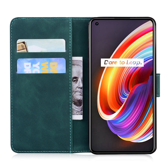 Tiger Embossing Pattern Funda de cuero con tapa horizontal con soporte y ranuras para tarjetas y billetera, For OPPO Realme X7 Pro 5G, For OPPO Reno 5 4G / Reno 5 5G, For OPPO Reno5 K / Find X3 Lite, For OPPO Reno5 Pro 5G                               ...